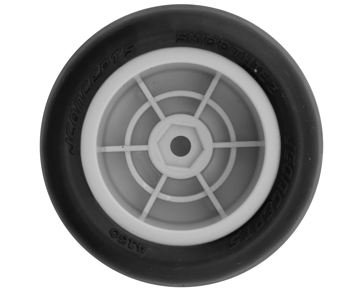JConcepts Mini-B/Mini-T Smoothie 2 Pre-Mounted Rear Tires (White) (2)
