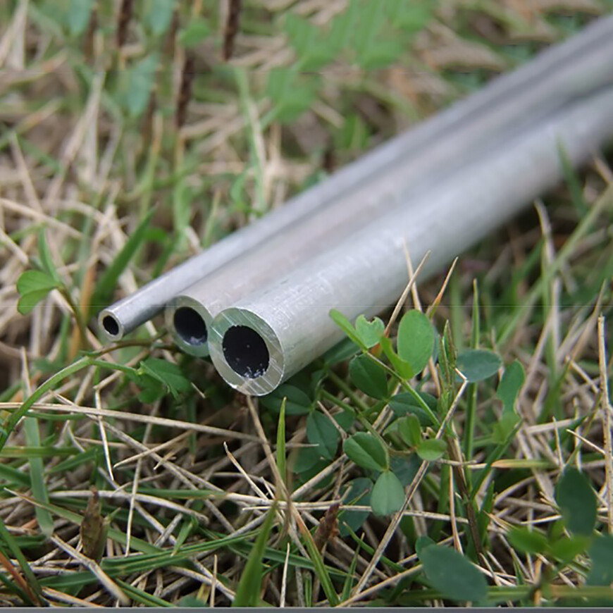 Aluminium Round Tube Pipe Metric 100mm 200mm Length 3/5/6/8mm Outer Diameter