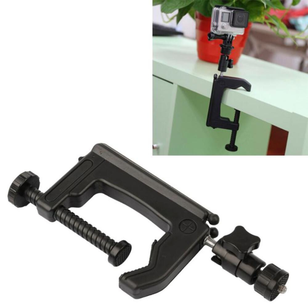 Desktop Fixed Clamp Holder Tripod Adapter, 1-6 cm Clamp, GoPro, Insta360, DJI