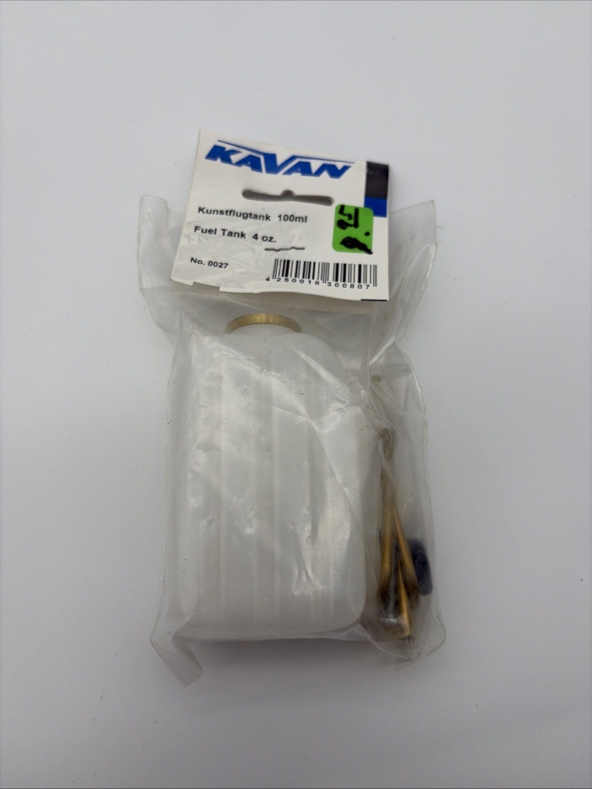 Kavan Fuel Tank 4oz Radio Control Aircraft New Old Stock