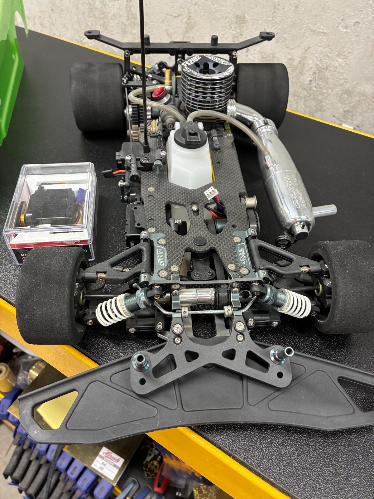 Mugen MRX6 Museum Quality Engine/Pipe Installed Body + Spares NO Transmitter