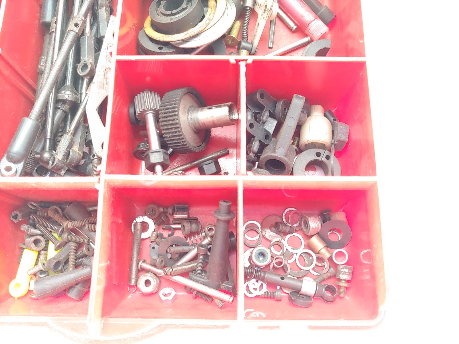 Vintage Team Associated B2 1/10 RC Parts Lot: Turnbuckles Diff T2 Nitro Gt SC10