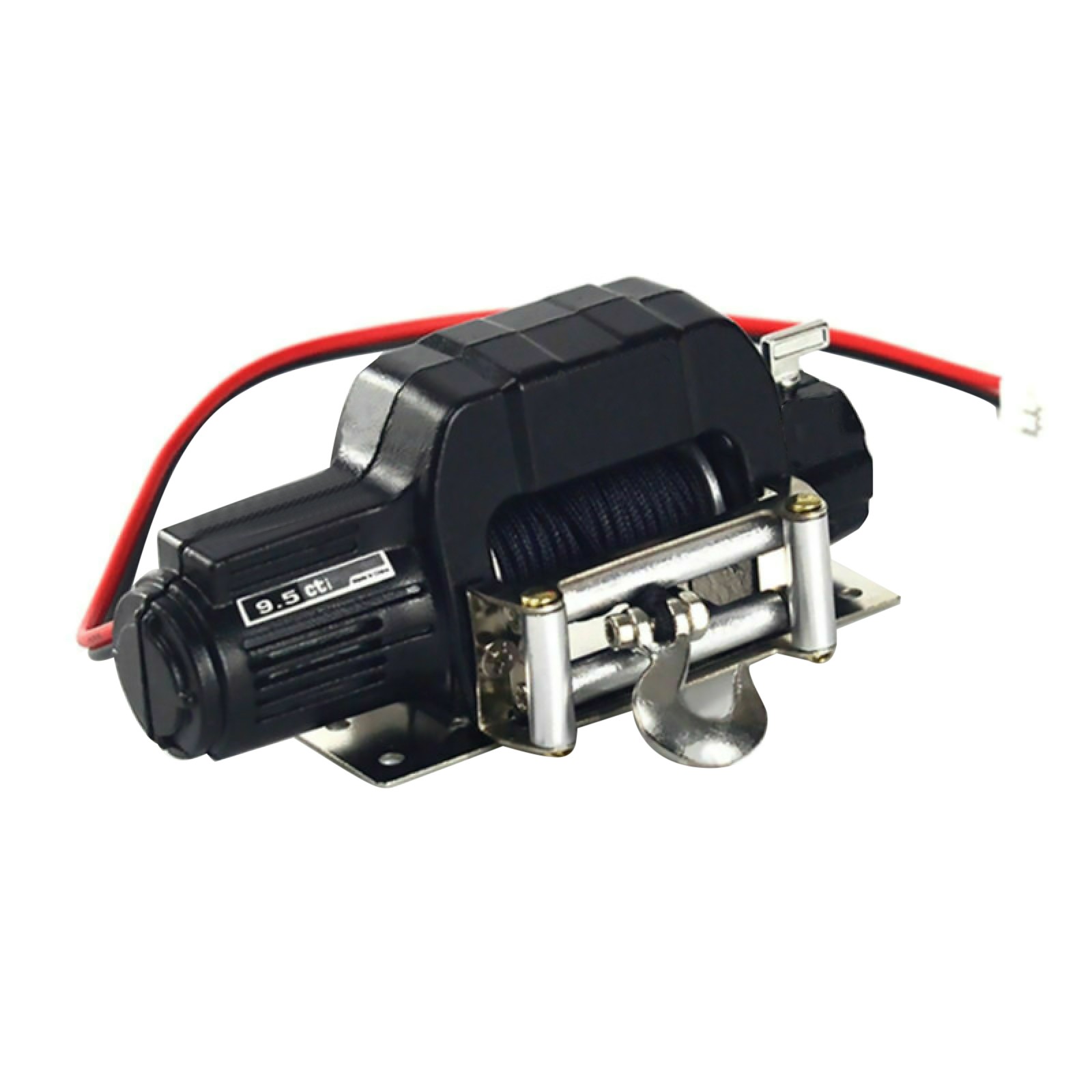 “Warn” 9.5cti Winch+Remote Control Receiver Kit For RC Car 1:10 SCX10 Crawler