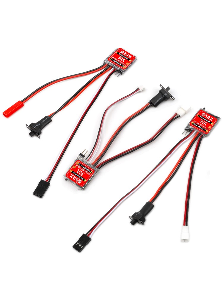 9IMOD RC Brushed ESC 30A MINI Speed Controller for 1/18 1/24 1/32 RC Car/RC Boat