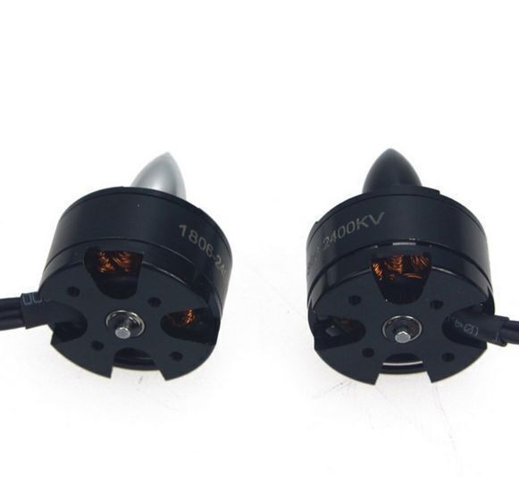 1 Pair MT1806 2400KV CW CCW Brushless Motor for QAV250 FPV KK 260 RC Quadcopter