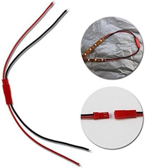 Versatile 2 Pin JST Connector Cable – 20 Pairs for Mini RC Helicopters and LEDs