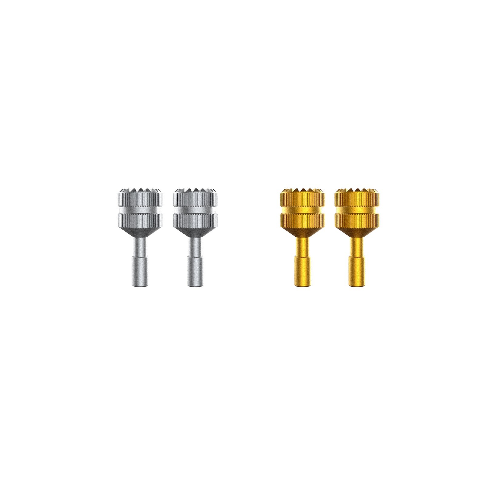 2X Aluminum Thumb Rocker Control Joystick for DJI RC Controller Mini 3 Pro Drone