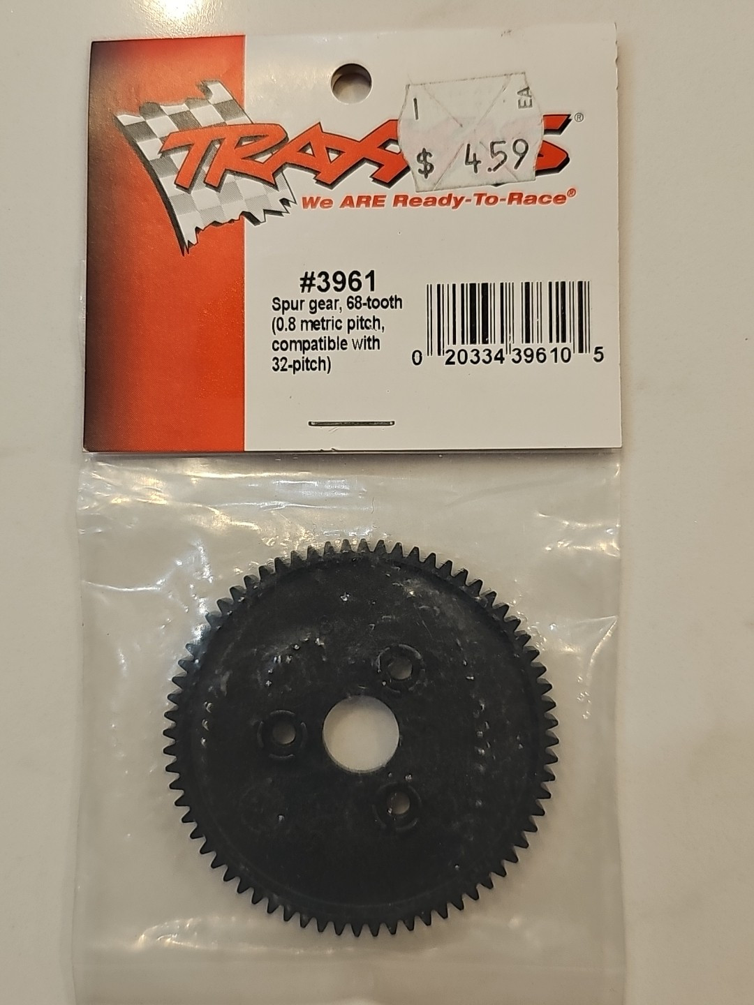 Traxxas. 3961 Spur gear, 68-tooth (0.8 metric pitch, 32p)