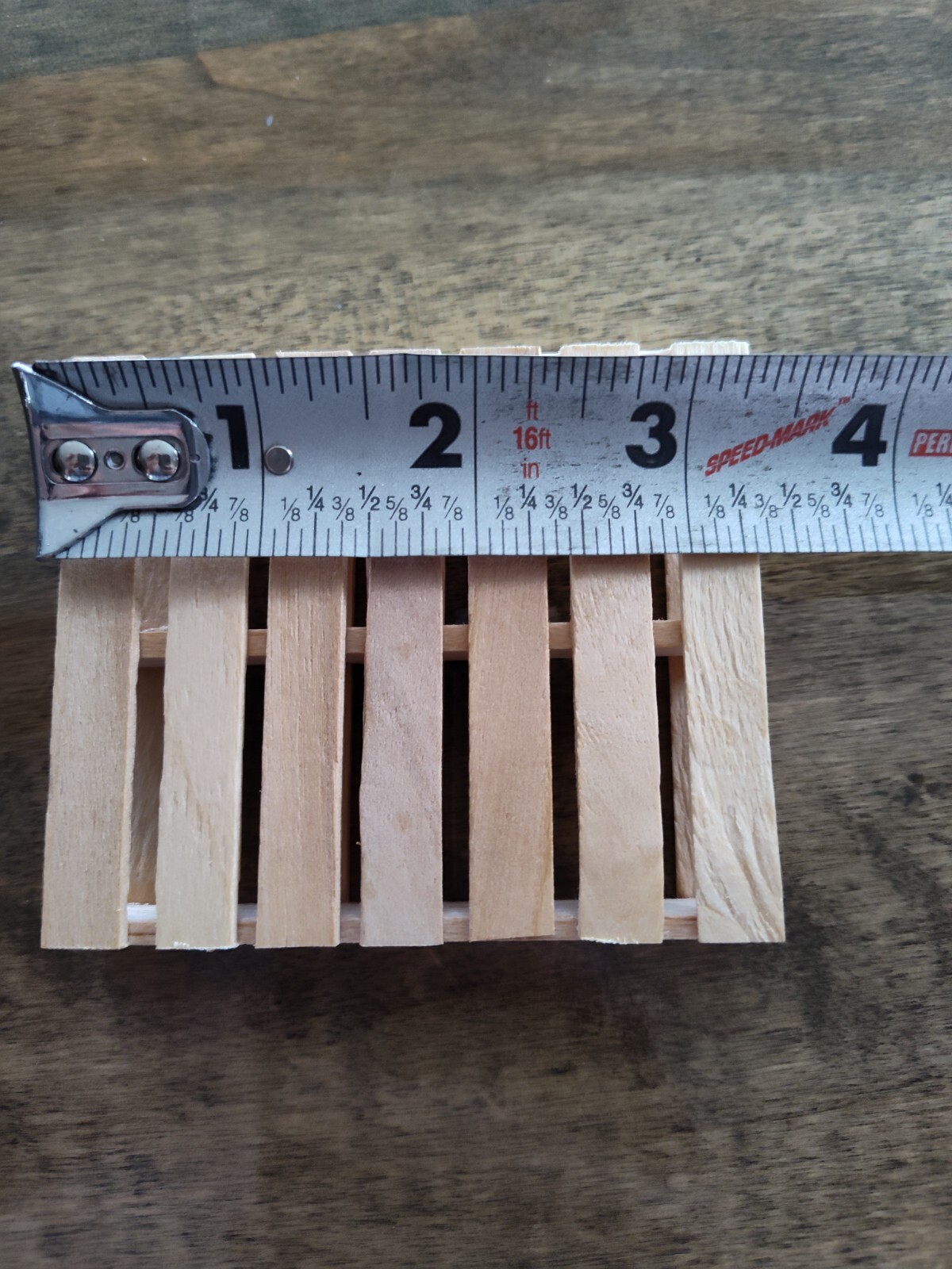 Set of 5 Miniature 1/14 Scale Wood Pallets for RC