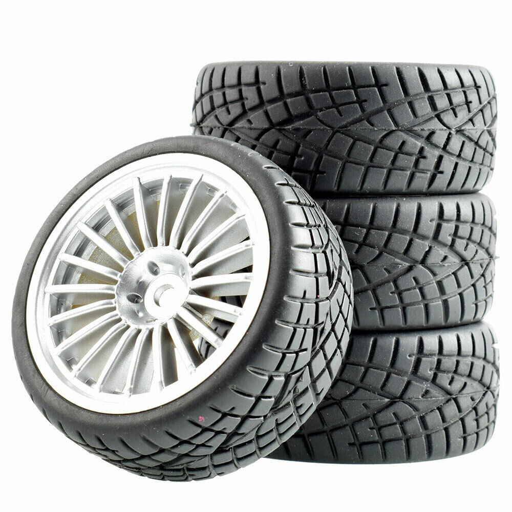 1/10 Onroad Rc Car Wheel & Tires For Hpi Rs4 Sprint2 Kyosho Pureten Fazer MST