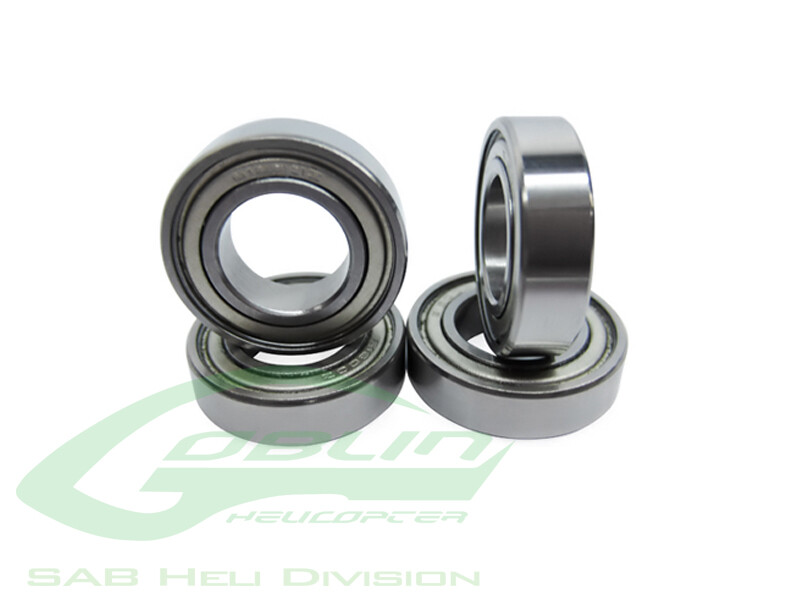 NEW SAB HC403-S Goblin 500 ABEC-5 Bearing Ã˜4 x Ã˜9 x 2,54pcs FREE US SHIP