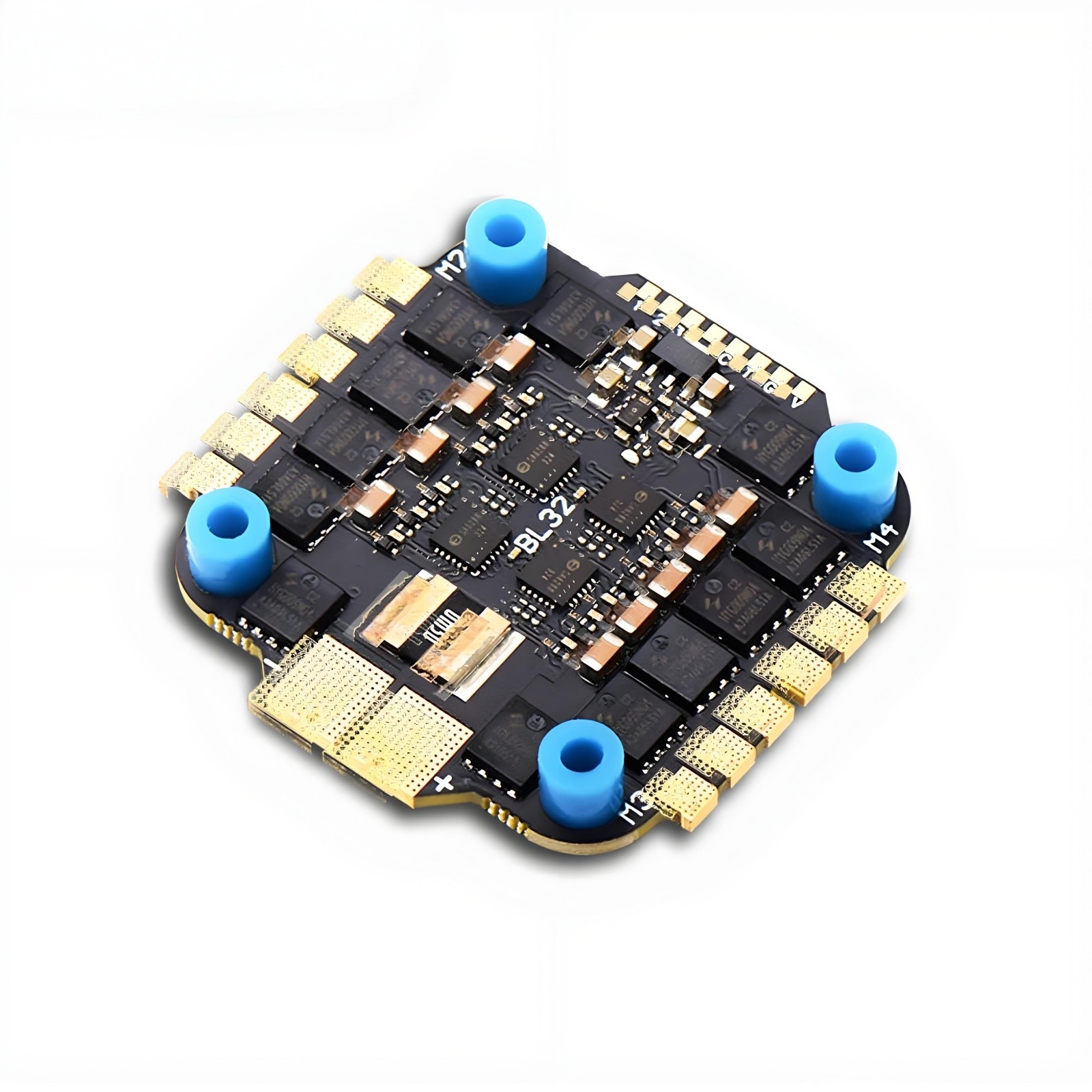 JHEMCU GF30F745 ICM Flight Controller AM32A60 60A 4in1 ESC for RC FPV Drone