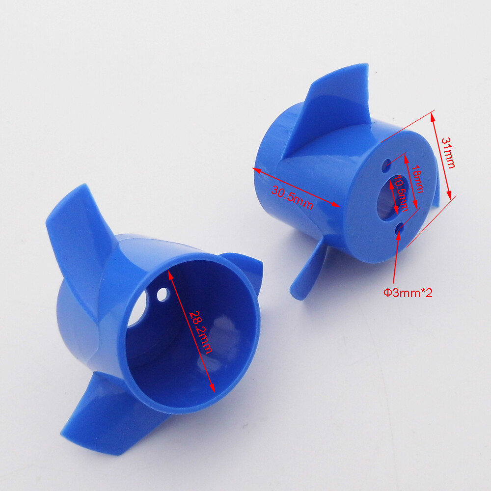1PC 60mm Propeller CW CCW Underwater Thruster Propeller fr RC Boat ROV Submarine