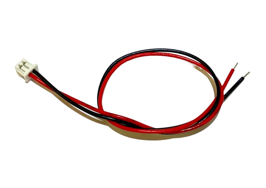 2-Pin Micro 1.25mm Female Battery Connector wire 15cm ,Male Header RC Hobby x 10