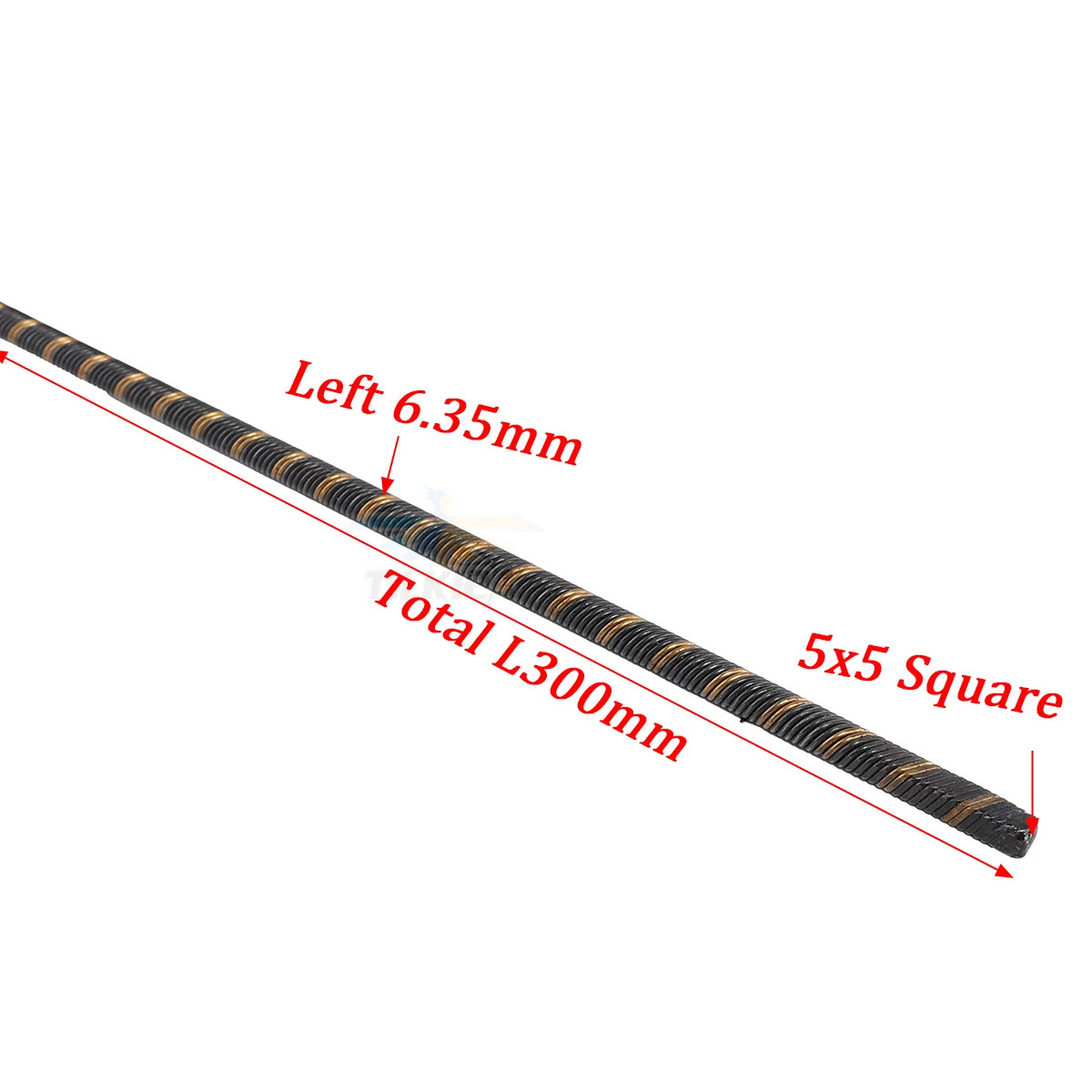 Rc Boat 6.35mm Flex Cable 1/4” Shaft Left/Right Flexible Axle For RC Boat