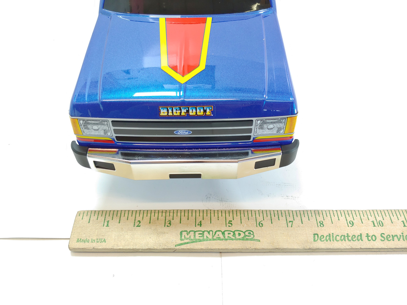 NEW: Traxxas Bigfoot 4×4 MONSTER JAM Clipless Truck Body Factory Painted Stamped
