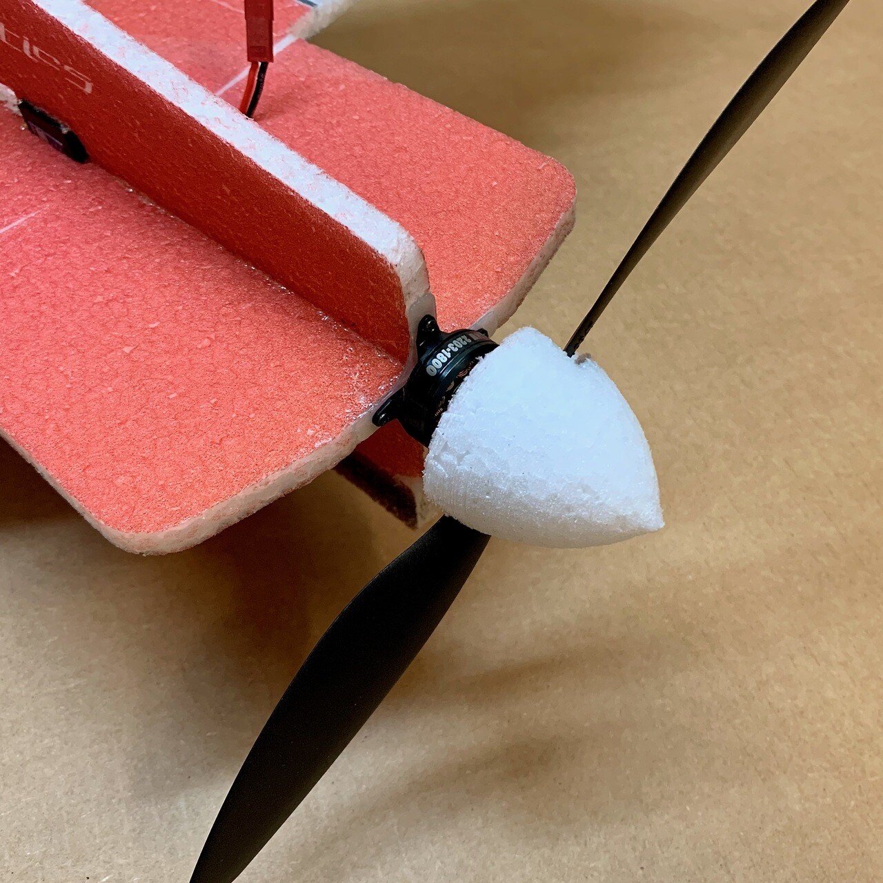 1 3/4″ EPP Nose Cone Spinner – Prop Saver Motors – White Color, great for Fomie