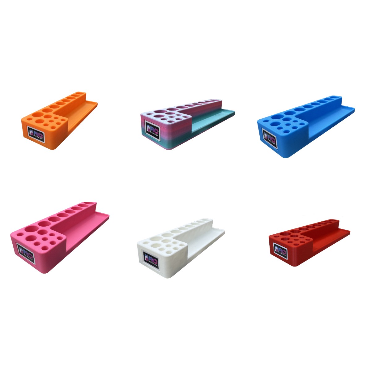 RC Car Pit Table Tool Stand Hex Driver & Nut Driver Organizer & Hardware Tray