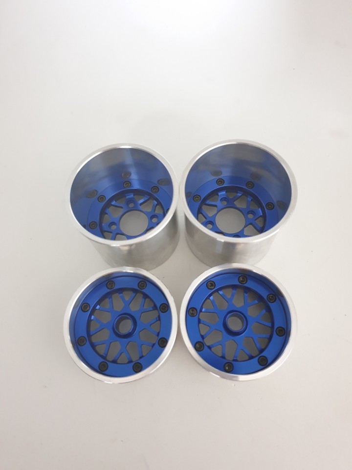 Team Associated RC10L PAN CAR Alloy Wheels set Tecnacraft repro