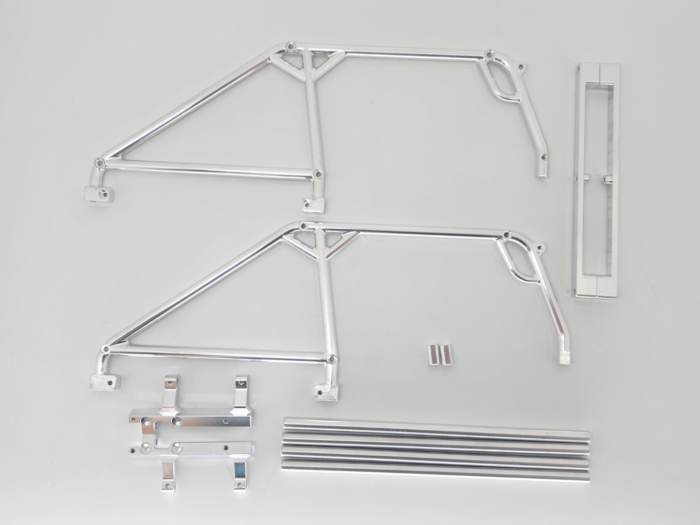H-TECH RC CNC Aluminum Roll Cage for Axial SCX10 III CJ-7 [AXI03008]