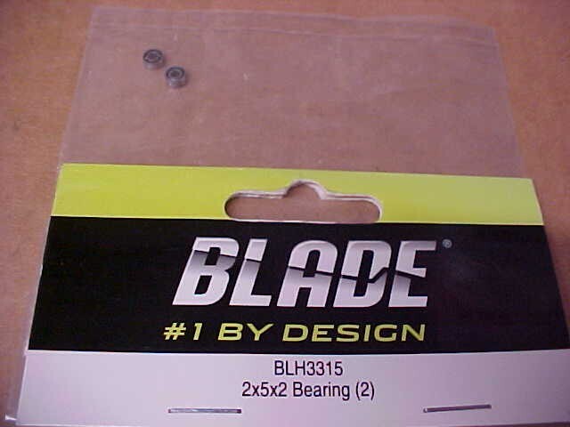 BLADE BLH3315 = 2 X 5 X 2MM BEARINGS (2) (NEW)