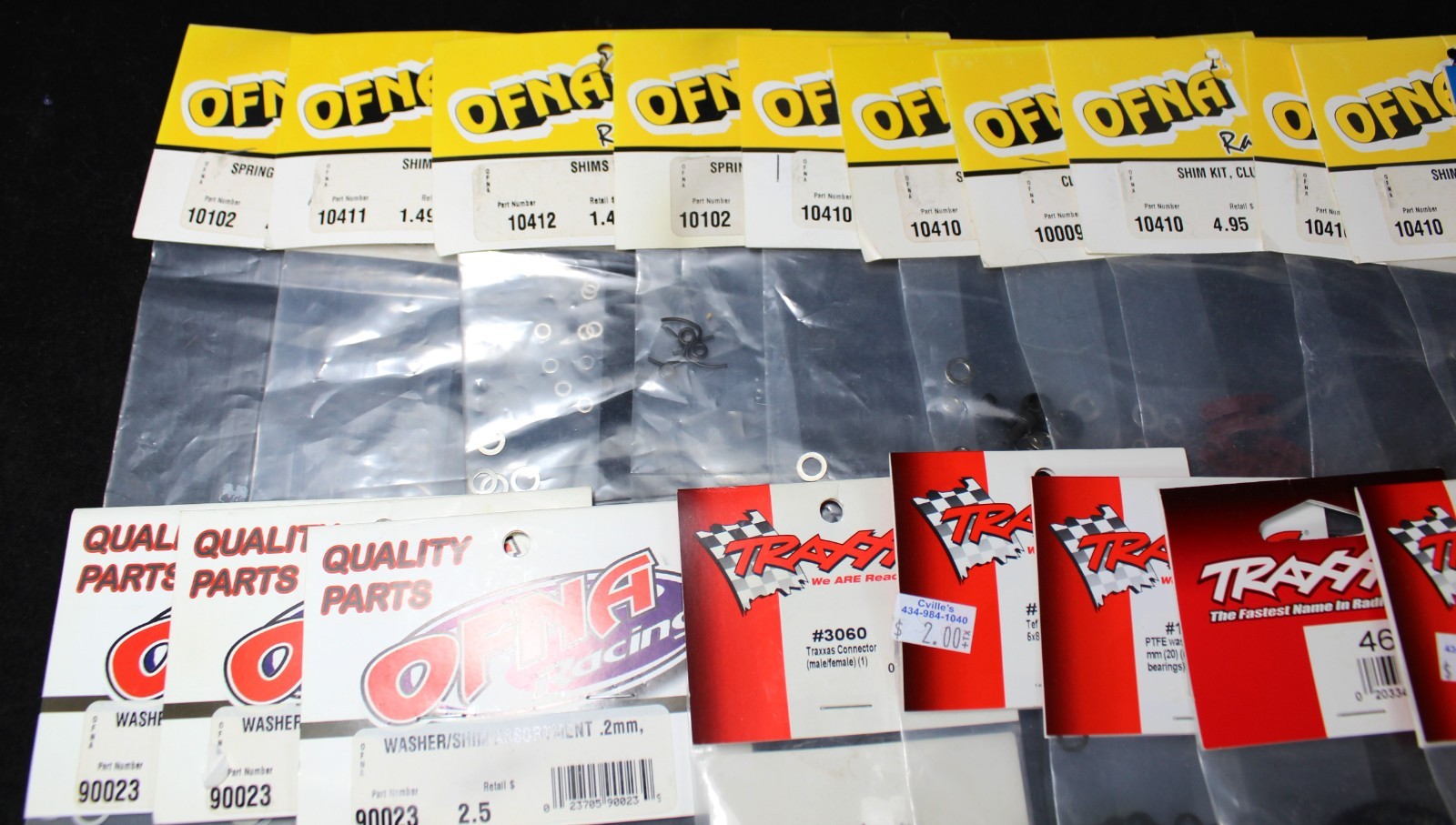 (43) Dealer lot of RC Parts – OFNA – Losi – Traxxas – Tamiya – New