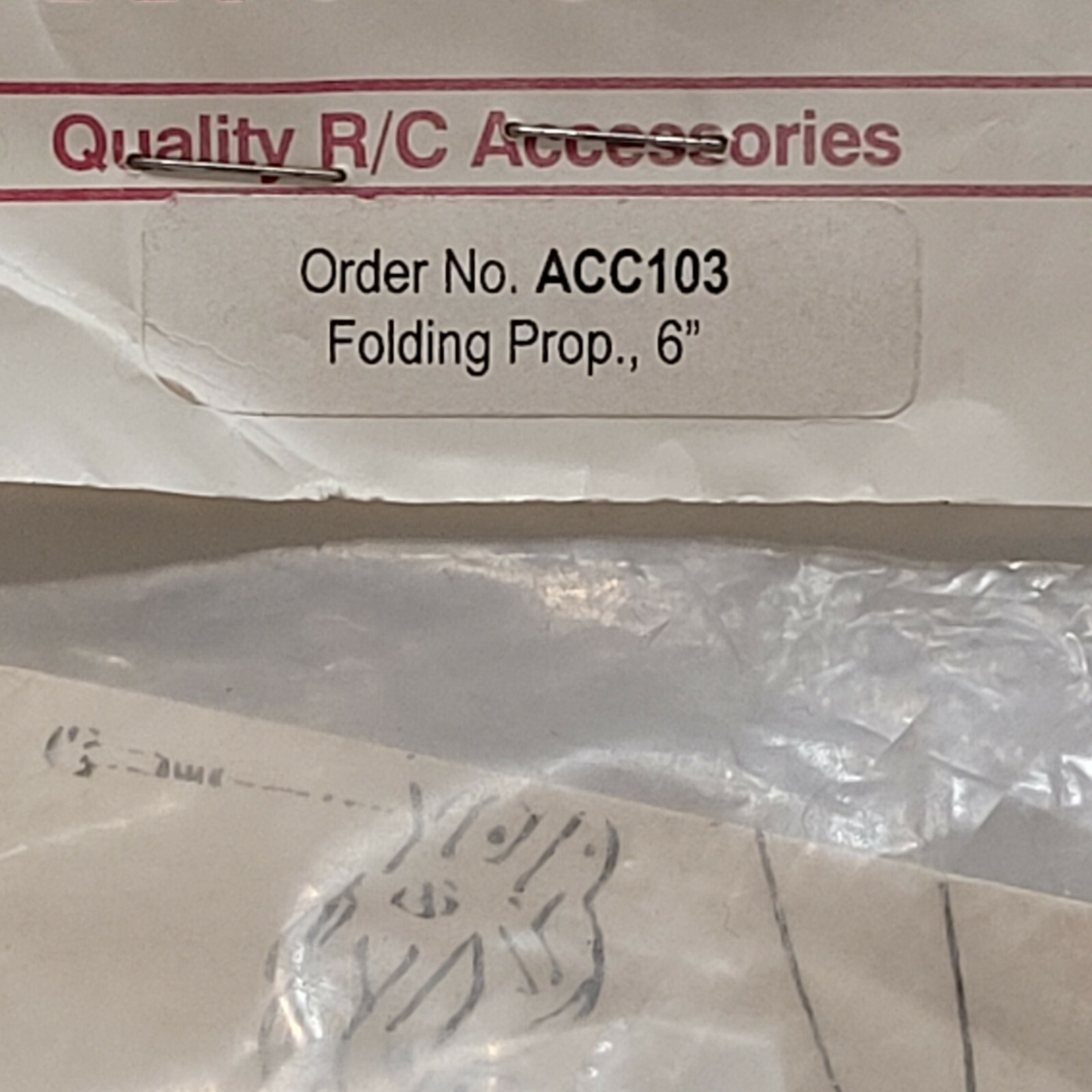 Maxx Products ACC103 Folding Prop CERACC103 6X6″