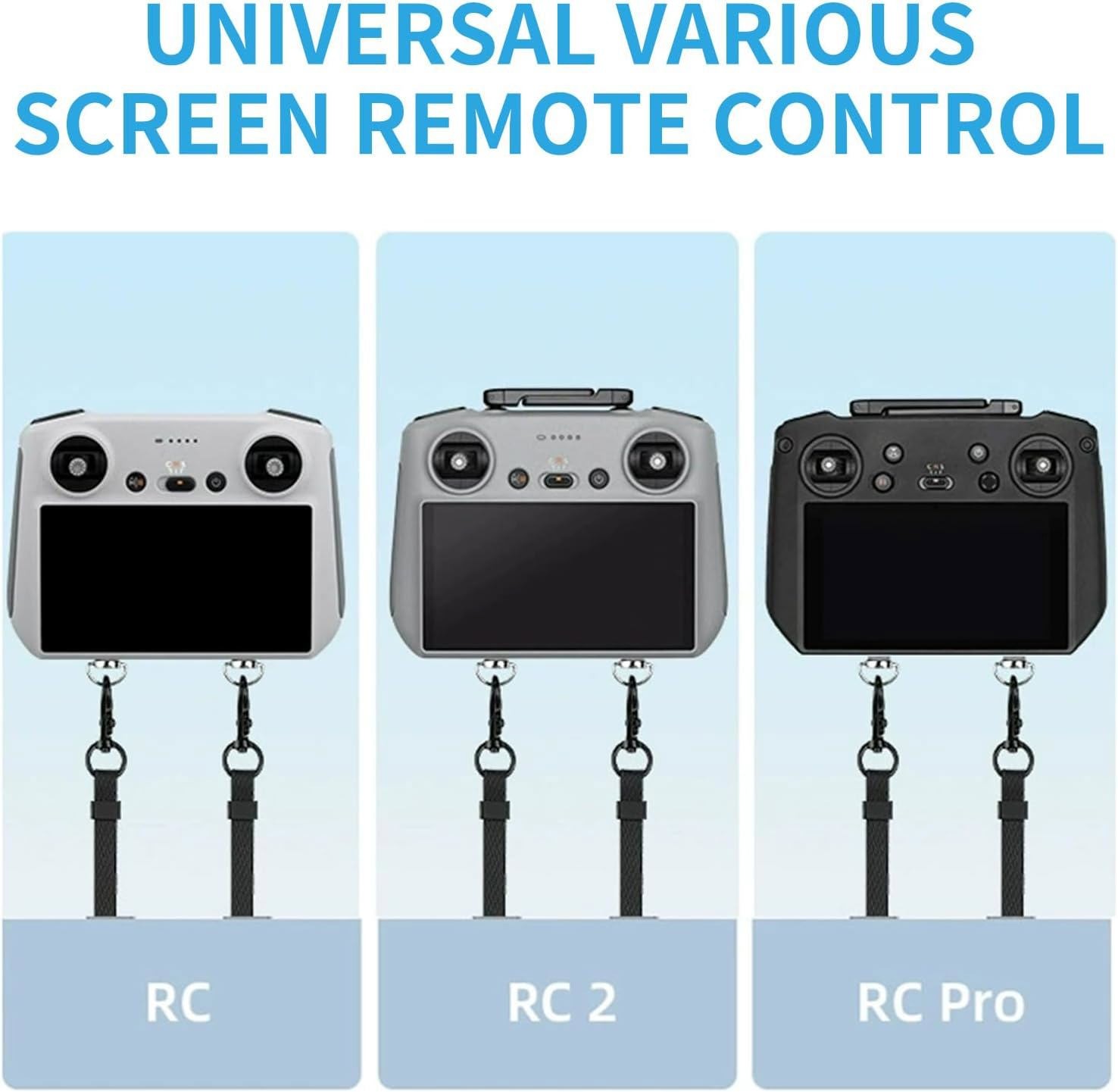 Drone Controller Neck Strap Lanyard for DJI RC Series Mini 4 Pro/Mini 3 Pro/Air3