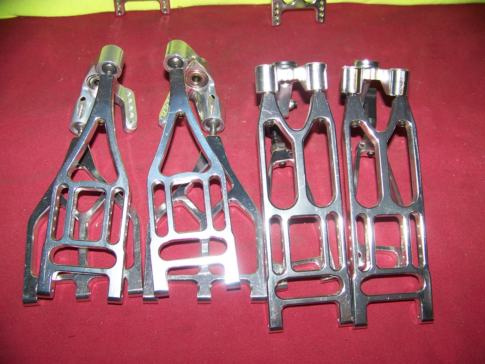 traxxas tmaxx emaxx supermaxx integy racer x aluminum chrome rc monster gt parts