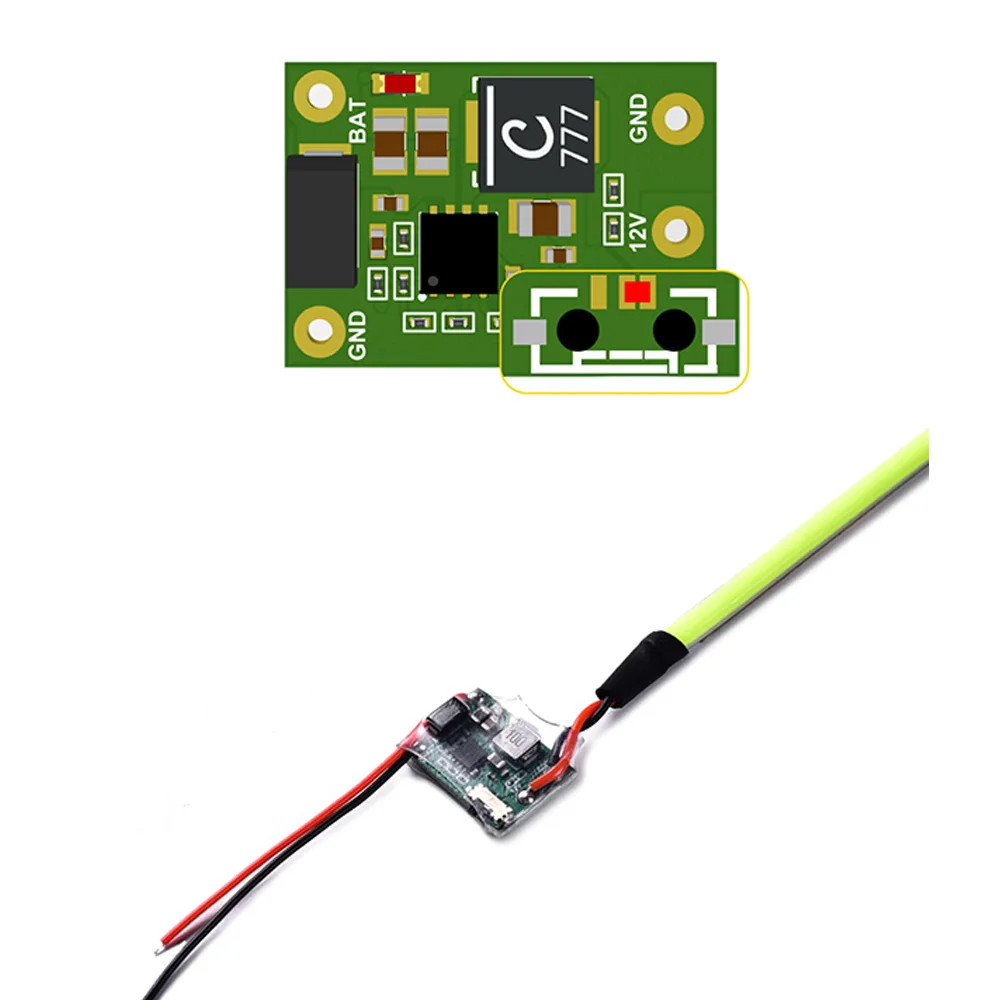 SpeedyBee Micro BEC Module 12V 1A 3-6S Physical Switch FPV Drone Parts