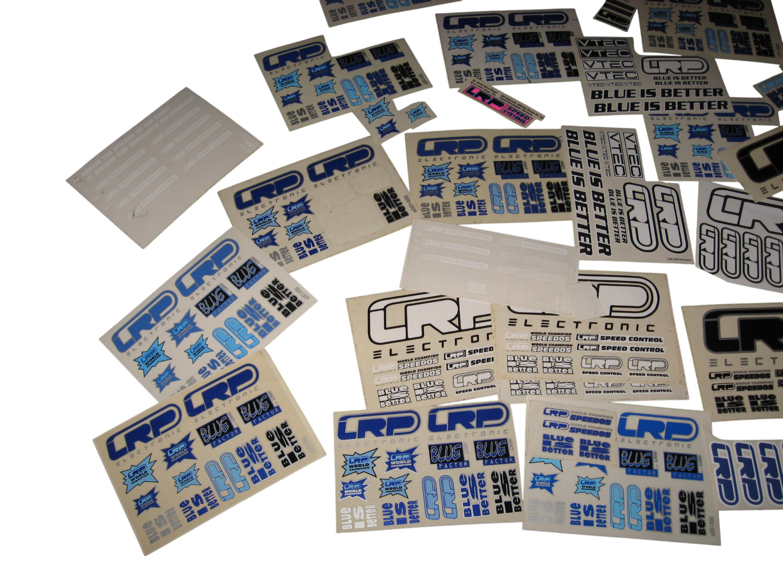 RC LRP Sticker Lot New & Used
