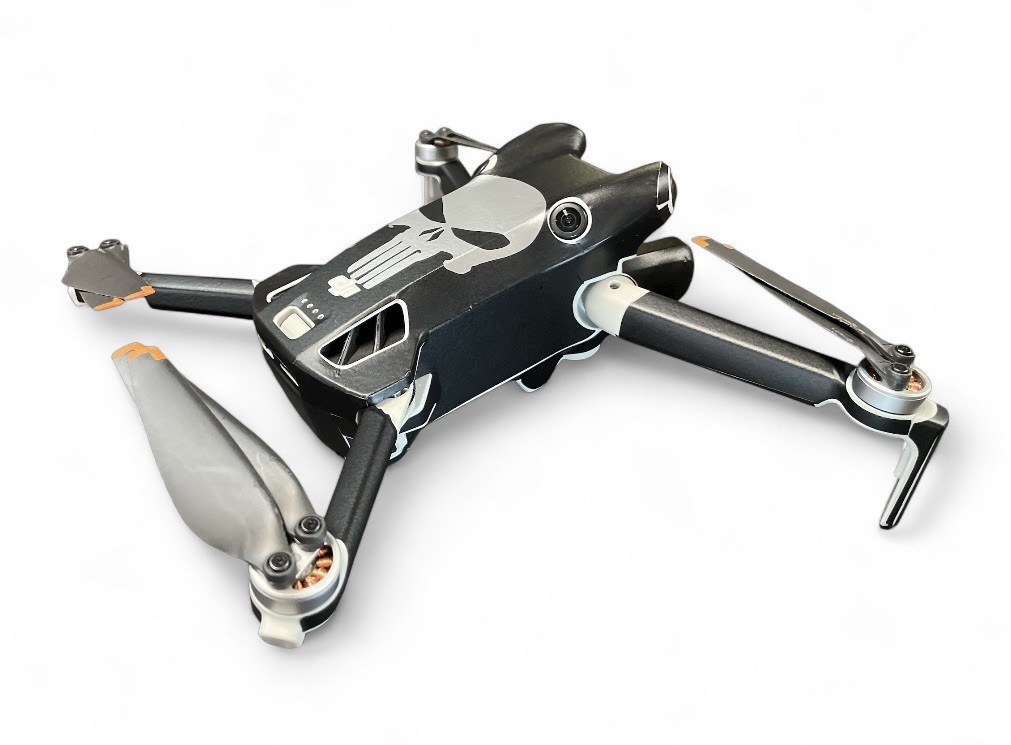 DJI Mini 4 Pro- *PUNISHER* Decal* /Skin / wrap / .🚫Drone not included