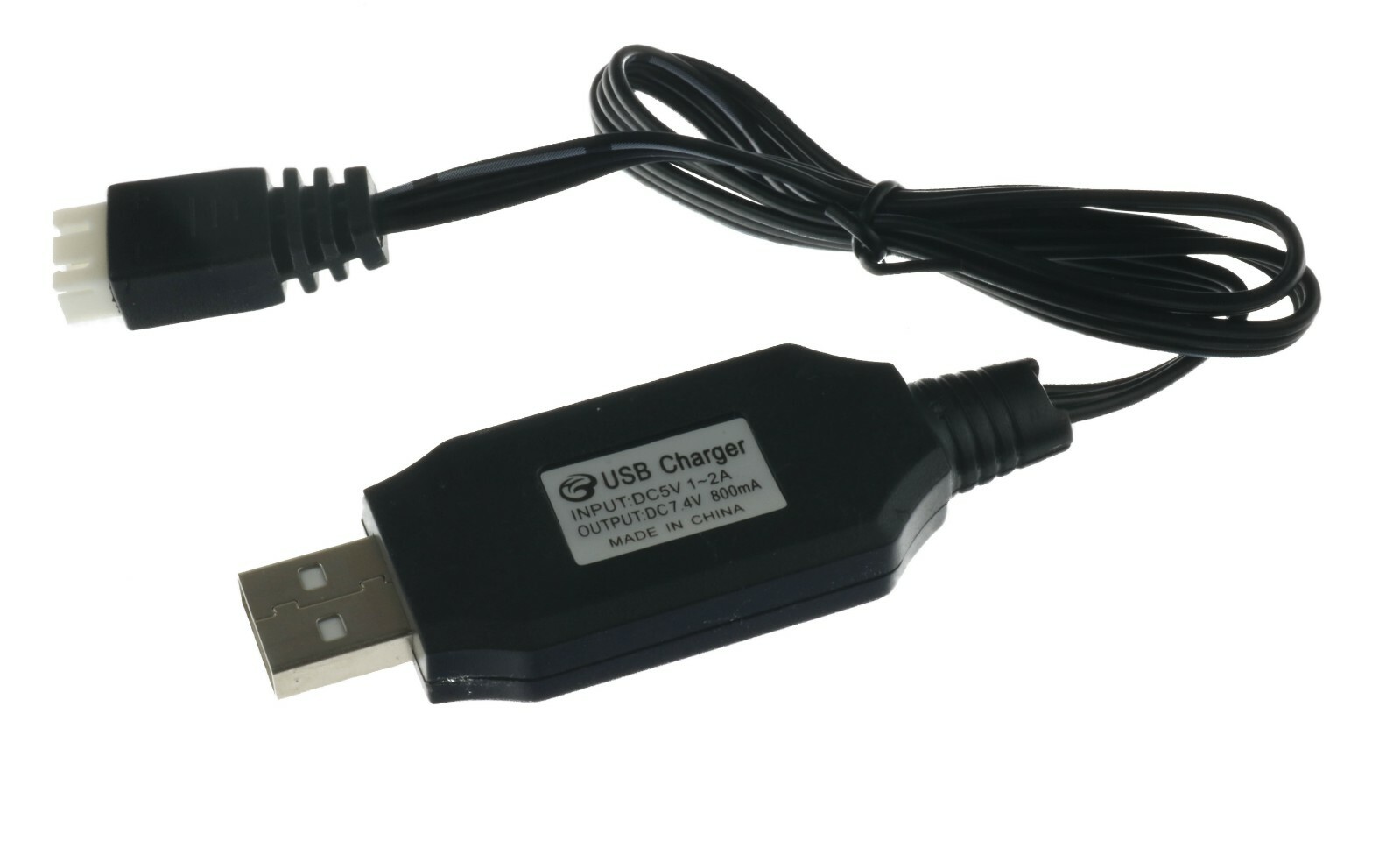 Battery Charger 7.4V for Contixo RC Racing Boat T1 T2