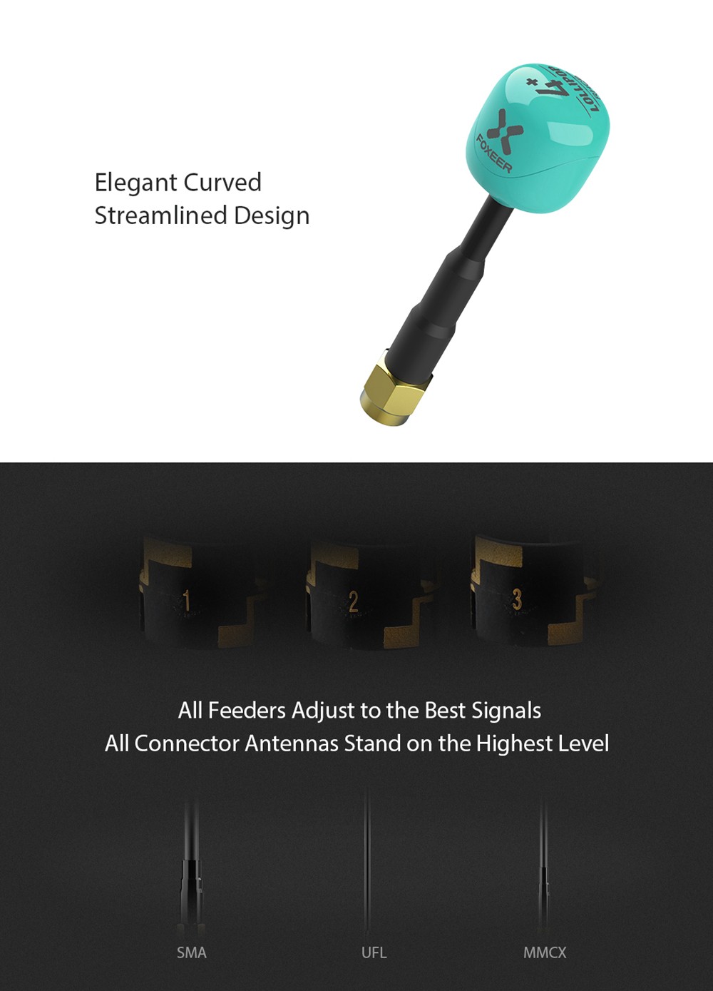 SpeedyBee TX800 Video Transmitter FPV VTX 48CH 5.8G Antenna For RC FPV Drone