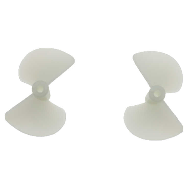26mm Nylon Plastic White Boat Propeller Props 2 Blade For 2mm Shaft RC Model DIY