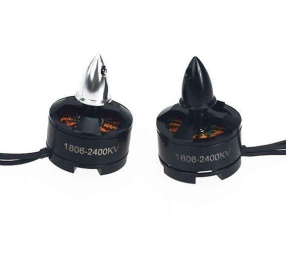 1 Pair MT1806 2400KV CW CCW Brushless Motor for QAV250 FPV KK 260 RC Quadcopter