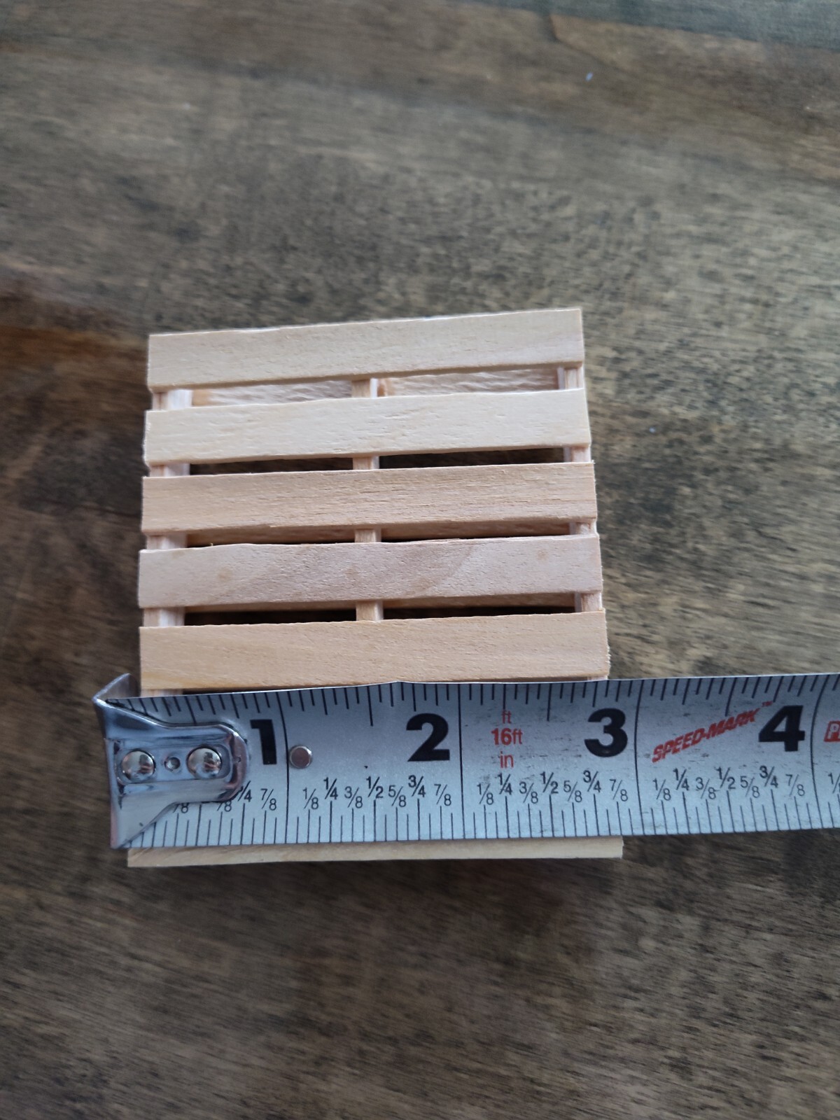 Set of 5 Miniature 1/14 Scale Wood Pallets for RC