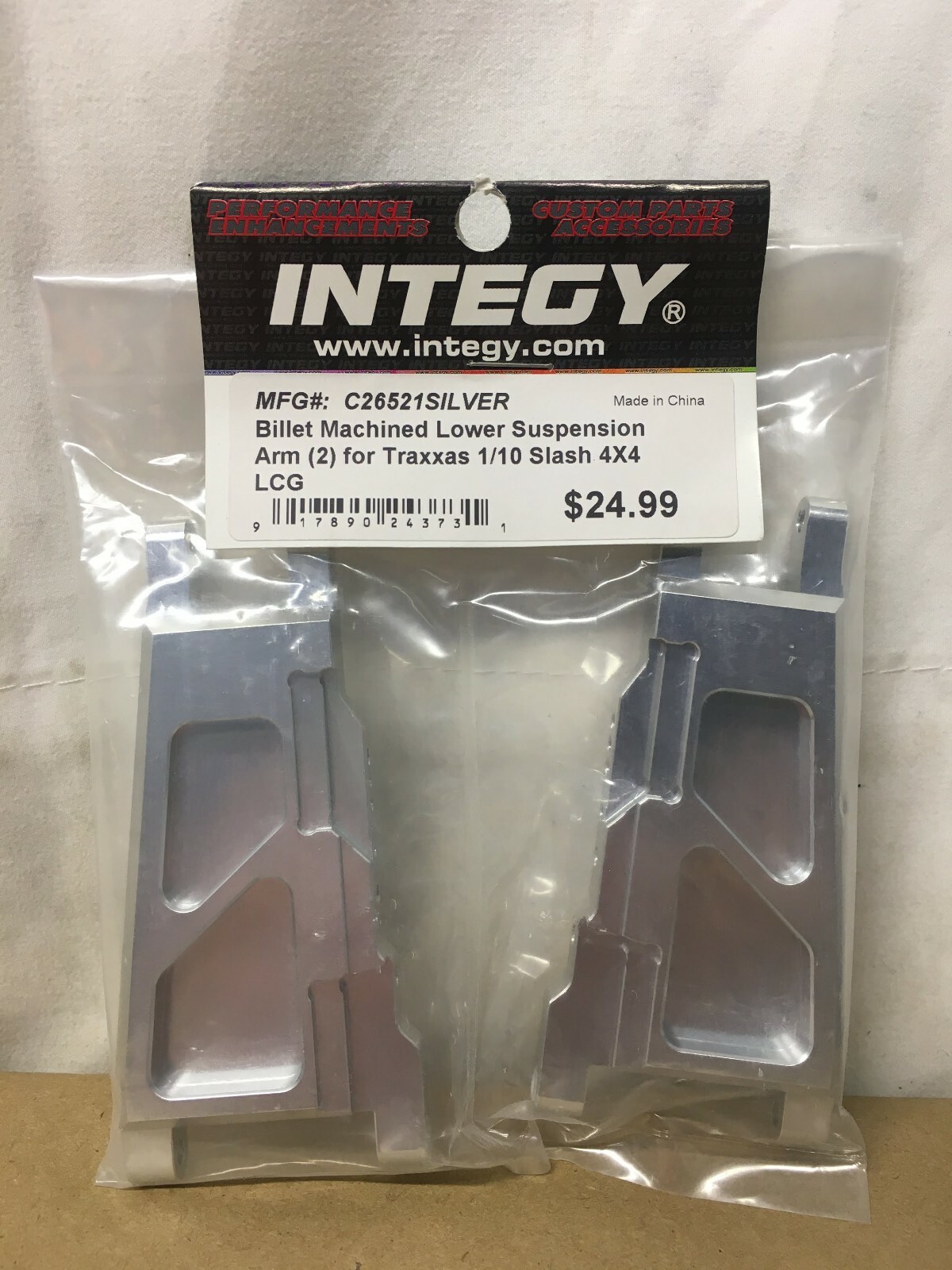 C26521 Integy Billet Machined Lower A-Arm For 1/10 Slash 4×4 LCG