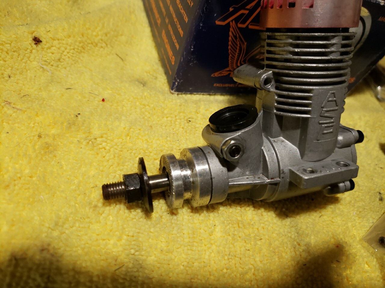 ASP Engine – ASP 25A2 ABC RC motor – Nice – 25 Size – NL24