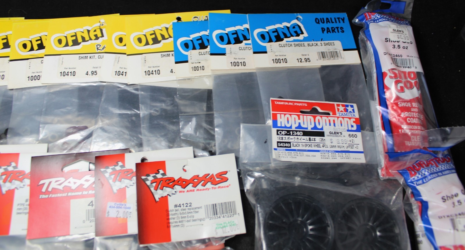 (43) Dealer lot of RC Parts – OFNA – Losi – Traxxas – Tamiya – New