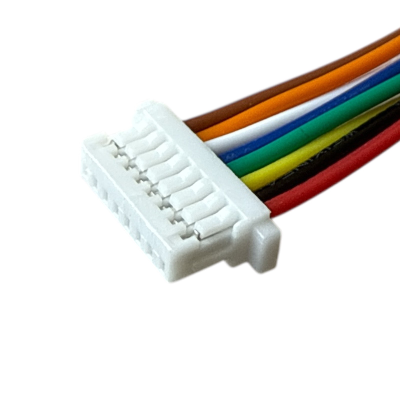 JST-SH 1.0mm 8Pin Micro Connector Housing Wire Assembly 50pcs for RC Controller