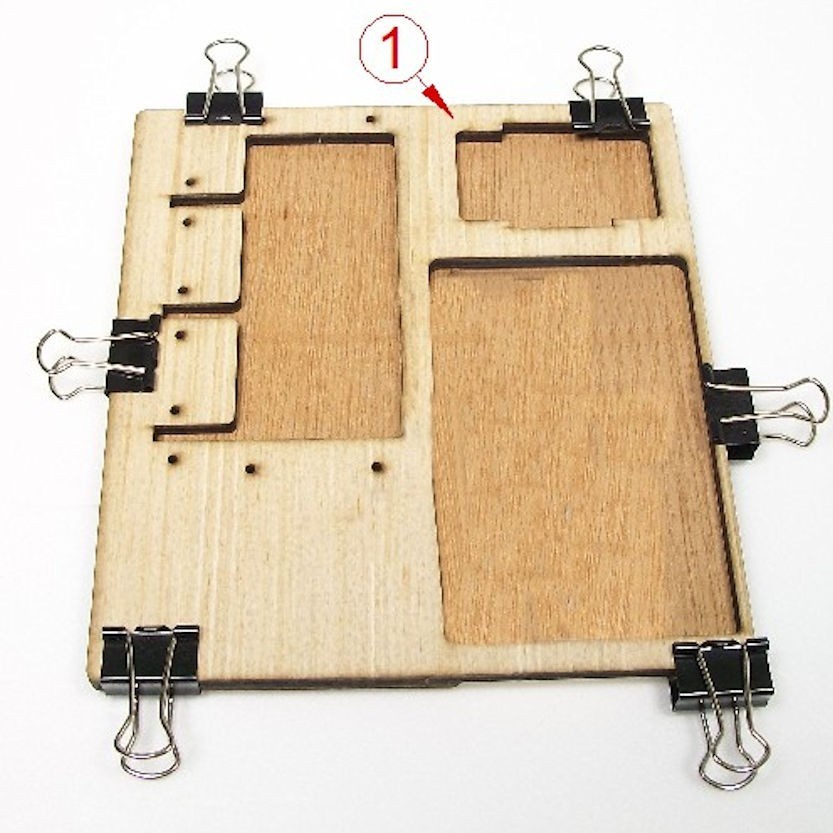 Plywood Mounting Plate Kit for Cellmeter 8 150 watt Discharger, Easy to Assemble