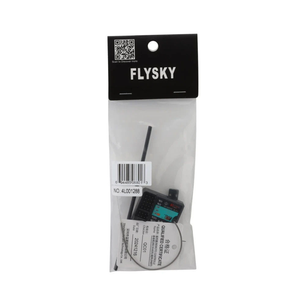 Flysky 4-Channel AFHDS 2A Receiver W/Gyro (FSY-FS-BS4)