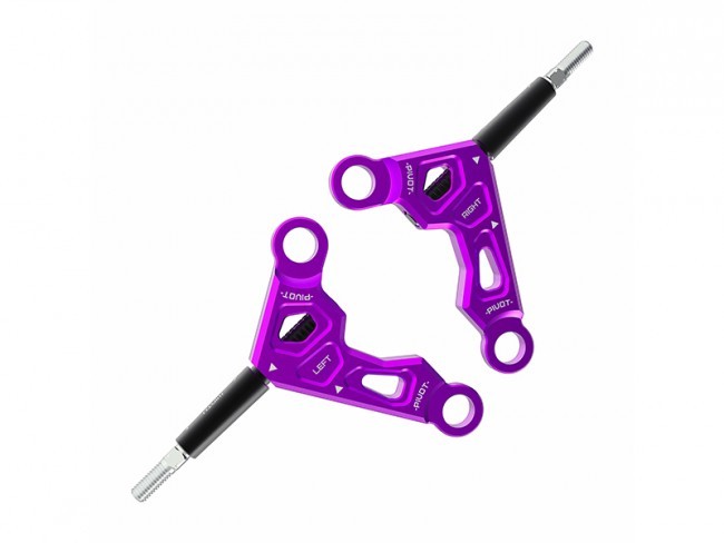 3RACING SAK-D6822 ALUM FRONT UPPER ARM FOR 1/10 RC AUPER D6 S SPORT DRIFT CAR