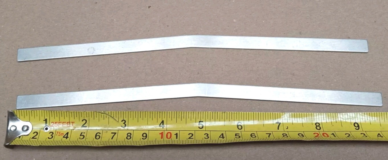 Great Planes Spirit Alum037 Aluminum Wing Joiner Bar – X2 – NEW!