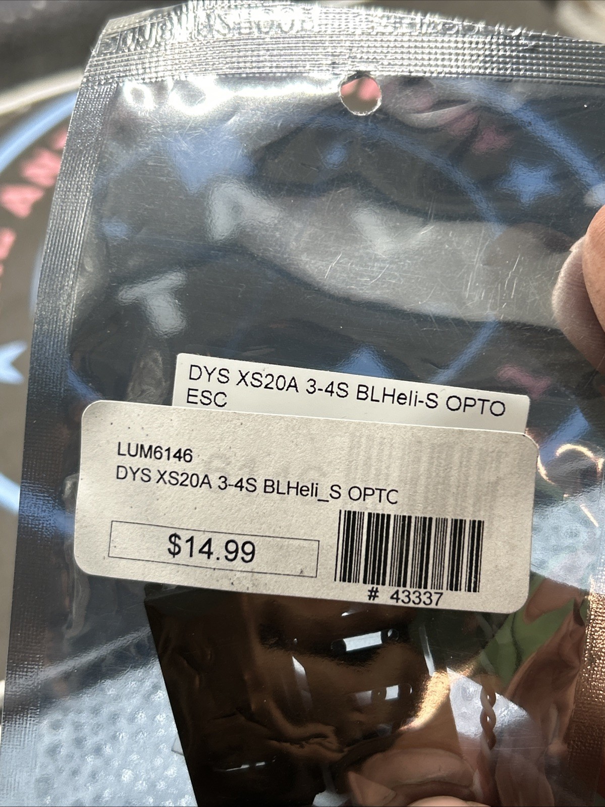 DYs XS20A 3-4 BLHeli-S OPTO ESC