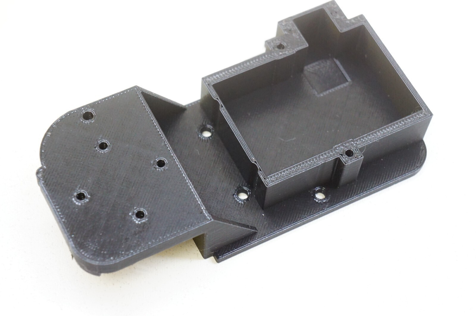 Castle Mamba-X ESC Mount & Receiver plate for Traxxas Slash 4X4 LCG