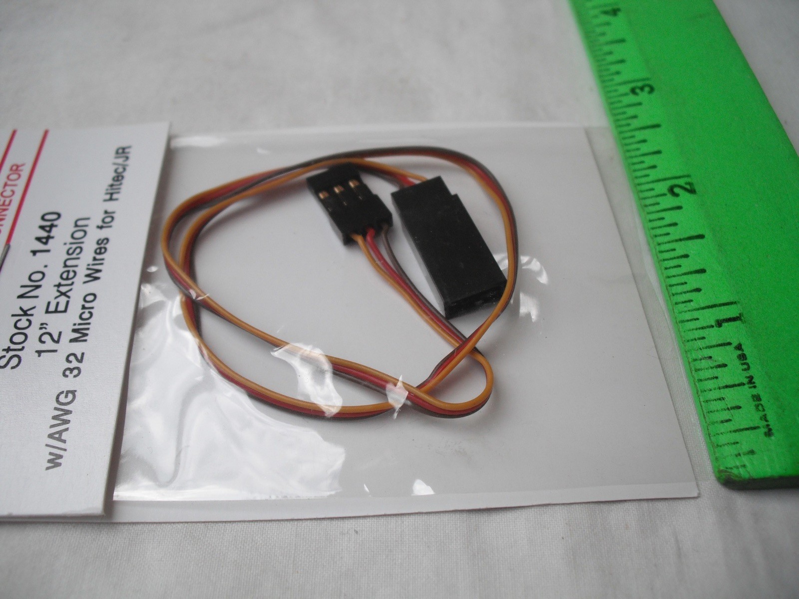 Lot of 3 Maxx Products Mpi 1440 1460 3485 Cable, Extension Y, Hitec JR,Wire