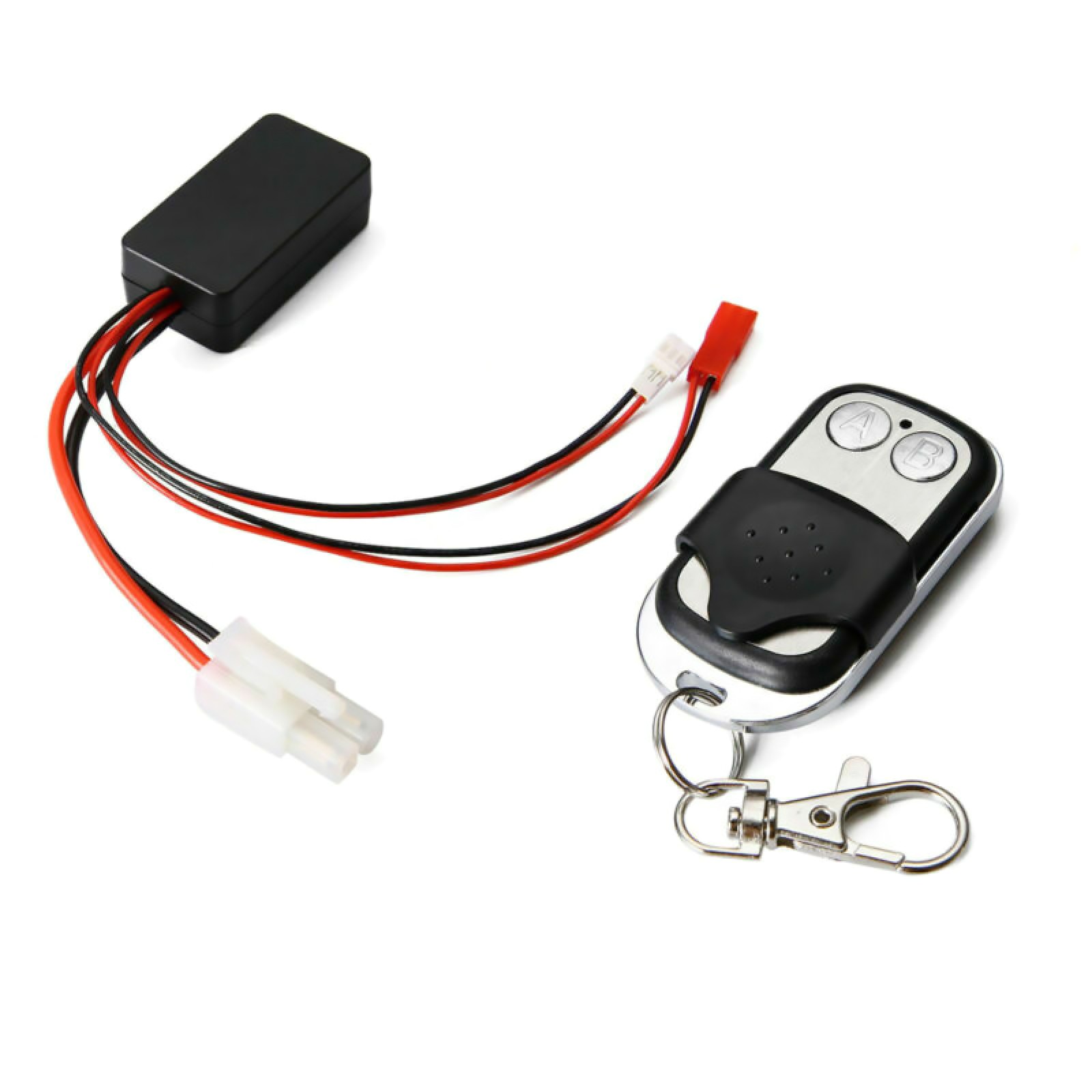 “Warn” 9.5cti Winch+Remote Control Receiver Kit For RC Car 1:10 SCX10 Crawler