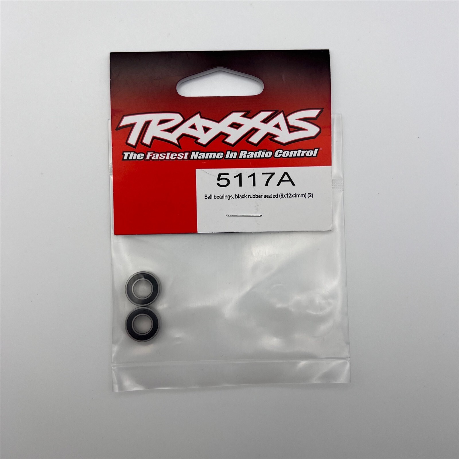 Traxxas 5117A 6x12x4mm Black Rubber Sealed Ball Bearings NEW